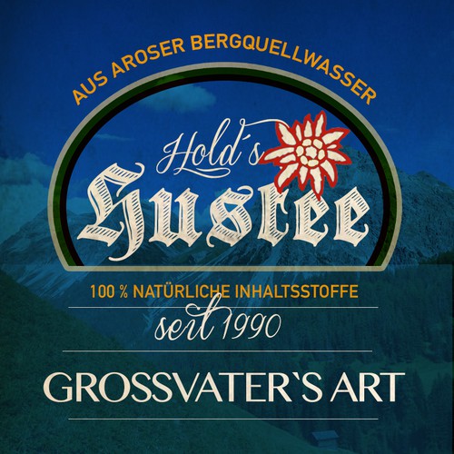 Product label contest entry by Onomato