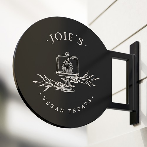 Designs Logo design for local vegan dessert company with vintage French bakery feel Logo