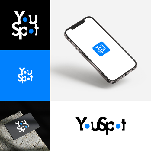 Simple but clever logo for YouSpot.com Réalisé par Harp Siras