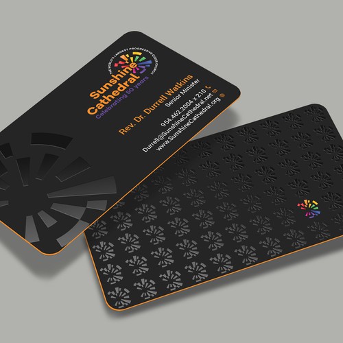 Business Card for Growing Progressing LGBTQ Church Design by a r t  ^ s t a r