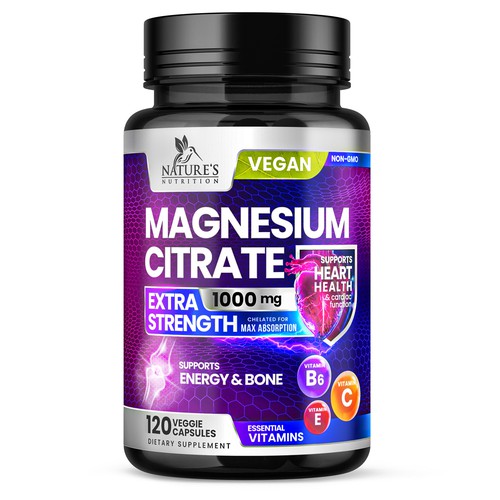 Premium Magnesium Citrate Design needed for Nature's Nutrition Design by Davi Giolo ★