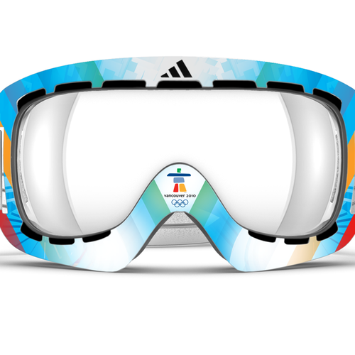 Design adidas goggles for Winter Olympics Design by smallheart