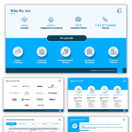 PowerPoint template contest entry by AndrewDigger