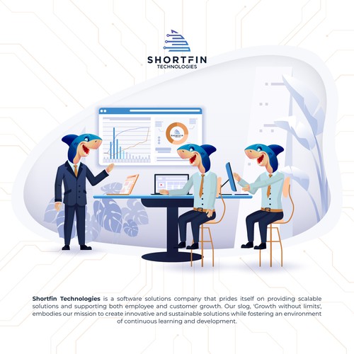 We need website illustrations for our software solutions company Design by Loominarius Ars