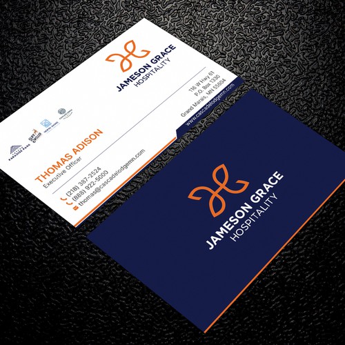 Create a modern and clean business card for a parent company with 4 subsidiaries Design by ™SF_Design™