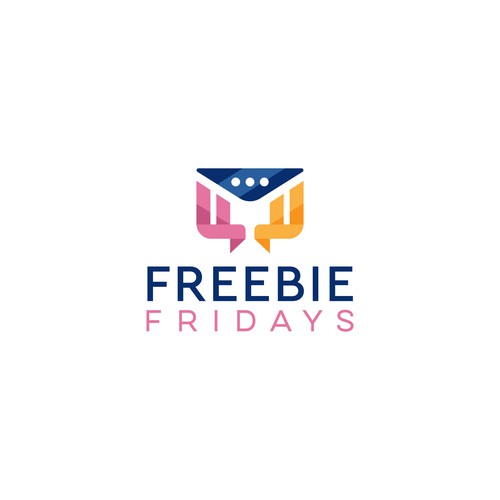 Freebie Fridays - Fun Modern Logo that grabs attention! :) Design réalisé par whelastudio