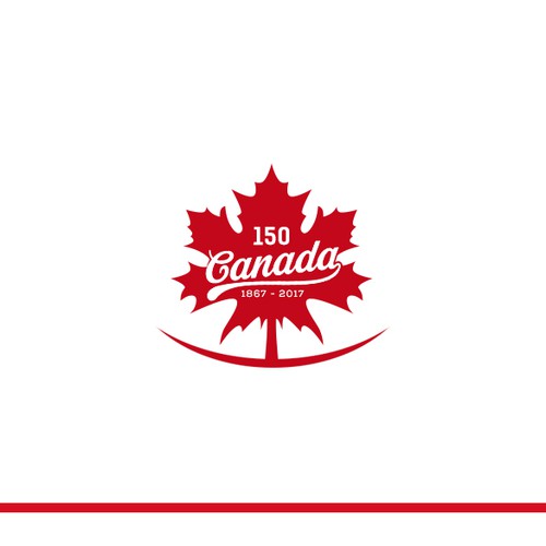 Community contest: Design Canada’s 150th birthday logo! Design by VisibleGravity™