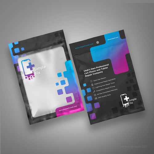 Simple Fix iPad Packaging Design Design by marketingmaster