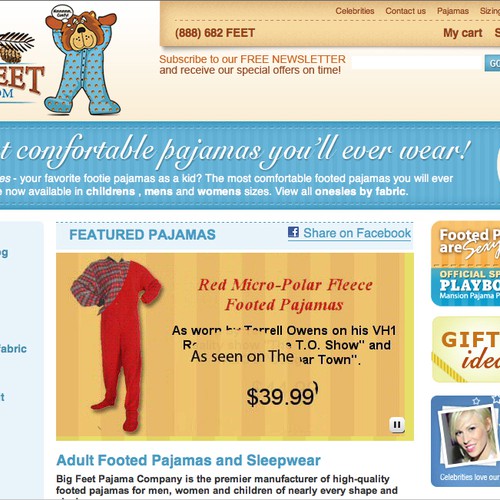 Big feet pajamas company hot sale