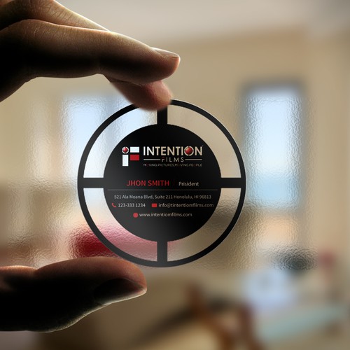 Film Company Business Card Design by AkGraphicsSolutions