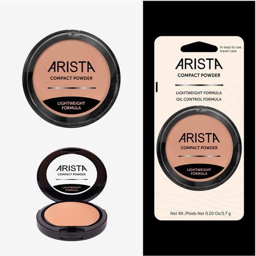 Arista Compact Powder Design by SBS GRAPHICS