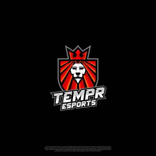 Logo for TEMPR Esports Design by ernamanis