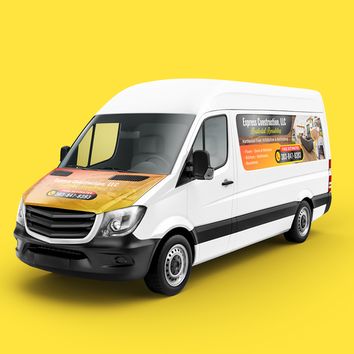 2014 Sprinter Partial Wrap Design by v6