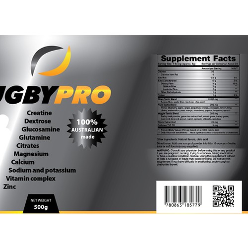 Create the next product packaging for Rugby-Pro Réalisé par doby.creative