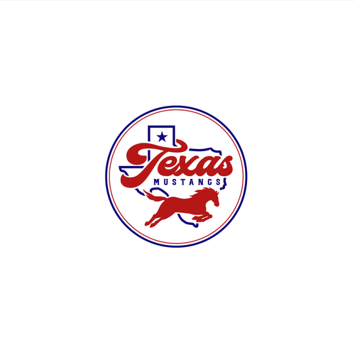 Texas Mustangs Design by sukadarma