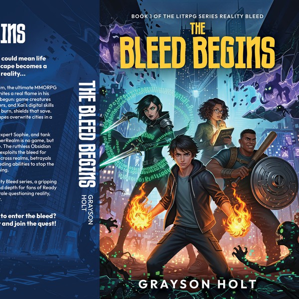 Design by ozonostudio titled "The Bleed Begins"