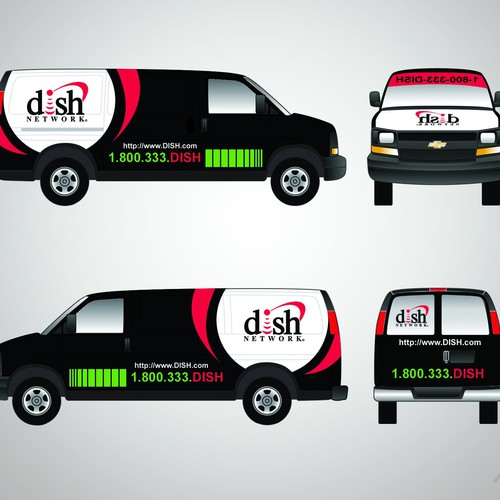 V&S 002 ~ REDESIGN THE DISH NETWORK INSTALLATION FLEET Design by kotan