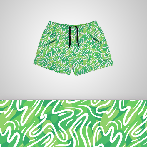 Men's Athletic Shorts Designs/Patterns Design by Kiap