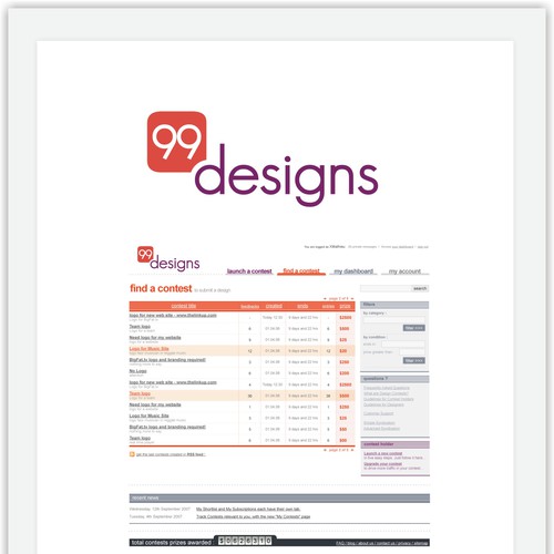 Logo for 99designs Design by DZRA