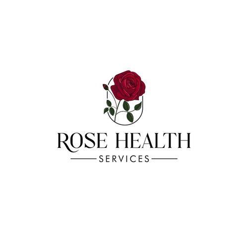 Design a classic and elegant rose logo for a health business Design by Betula♥️