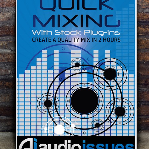 Create a Music Mixing Poster for an Audio Tutorial Series Diseño de MariposaM&D