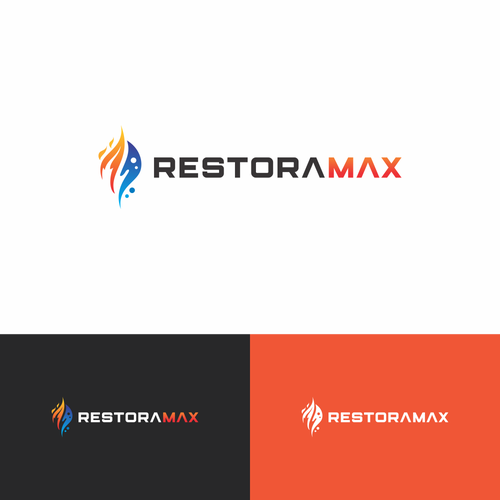 Restoration Company Branding. Design by Nirvana666