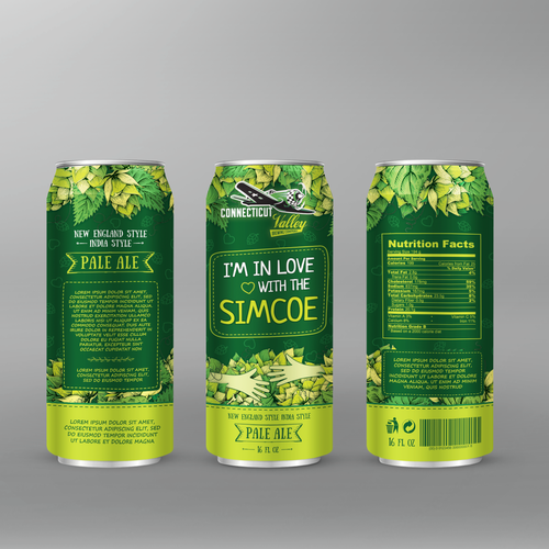 Design di Design a can wrap for our Brewing Company's newest beer! di maxgraphic