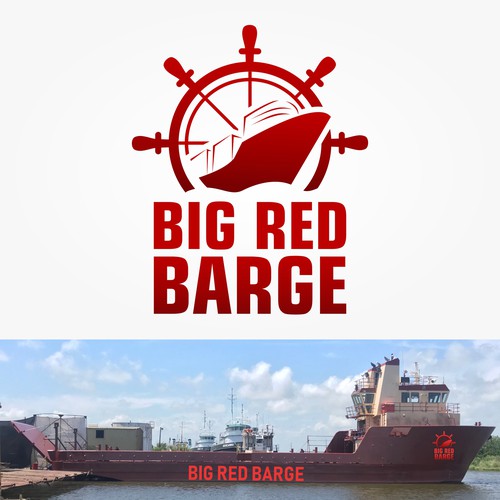 Create the logo for Big Red Barge Company Design by Zzoe Iggi