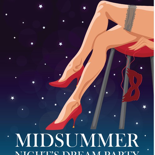 Design a Sexy Midsummer Night's Dream Party Invitation Design by Tet Ts