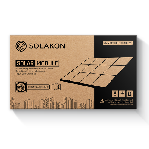 Create a nice Packaging Design for Solar Panels Design by mr adii
