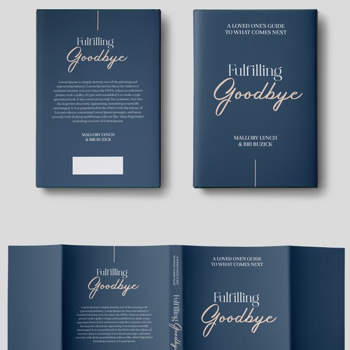 Funeral planning book cover Design by tumpa mistry