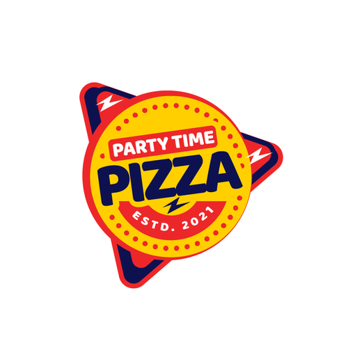 FUN pizza parlor logo design Design by -NLDesign-