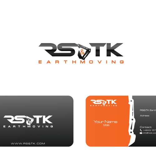 RS&TK Earthmoving needs a new logo Design by prokopievbg