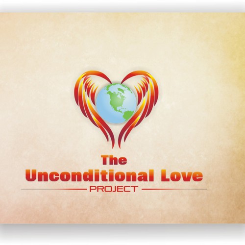 Create a logo to attract the attention to a great cause; The Unconditional Love Project. Design by javas_Tyo