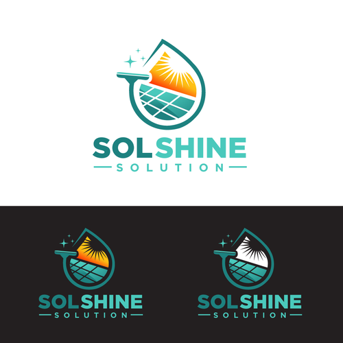 New solar panel cleaning business needing to attract customers Design by YZ24