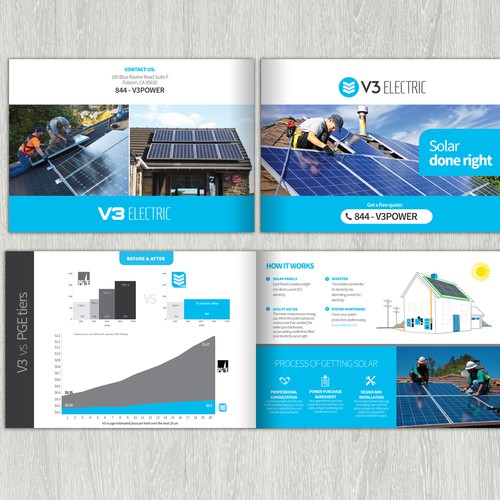 Create a Brochure for Our Growing Solar Company Design by Yiga194