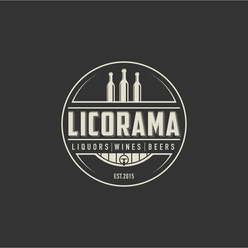 DESIGN FOR A NEW AND ORIGINAL LIQUOR STORE Logo & brand identity pack