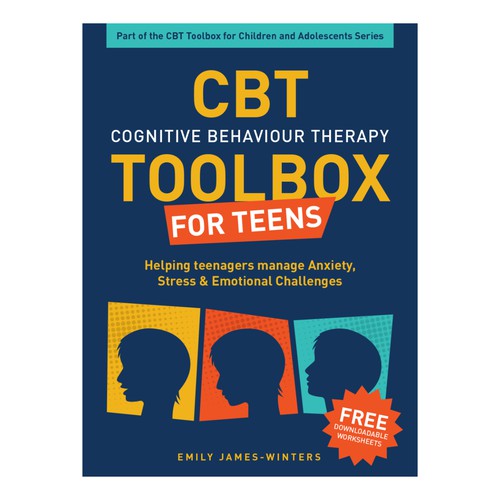 Create a unique and eye-catching book cover that would appeal to teenagers struggling with anxiety Design by benling