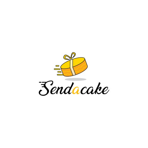 Send A Cake needs a gorgeous fun logo Design by MercClass