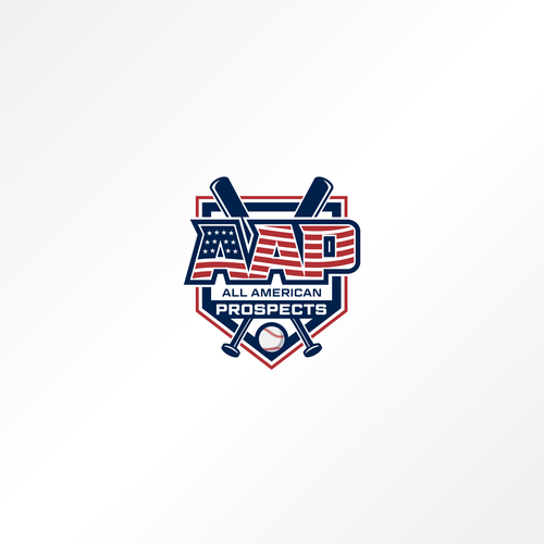 XarXiさんのAll American Prospects Baseball logo design!デザイン