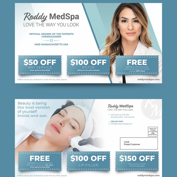 Diseño de ⭐️ star.desinz ⭐️ titulado "Roddy MedSpa Offers"