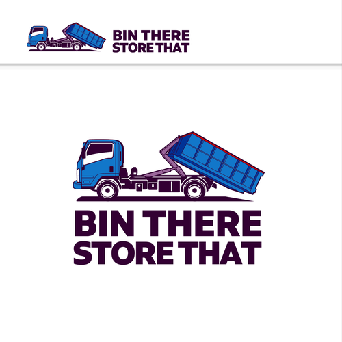 Bin There Store That, Mini Garbage Disposal Bin Rentals and Drive up Storage facility, small business need help.-ontwerp door Pandalf