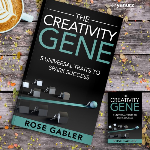 Design a powerful book cover to inspire creativity and connection! Design by ryanurz
