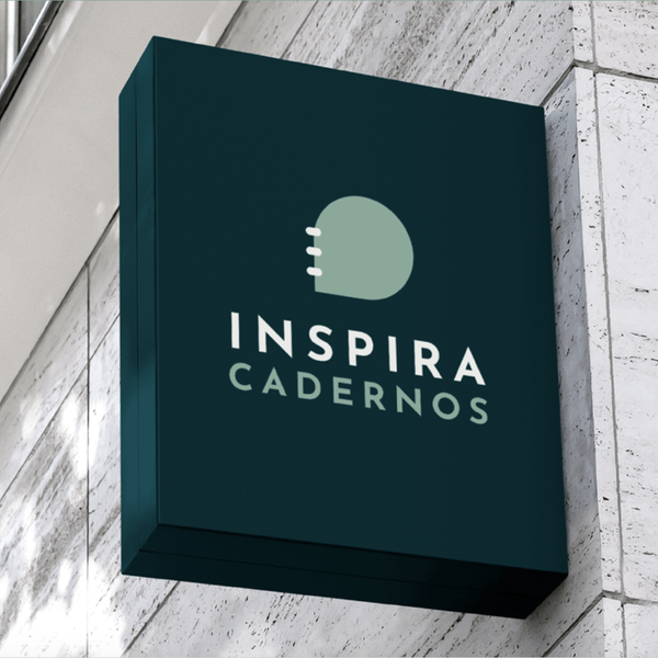Design by Brandspace titled "Inspira Cadernos"
