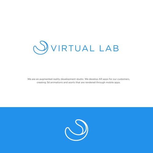 Logo needed for Virtual Lab, an Augmented Reality Studio Design by One Frame