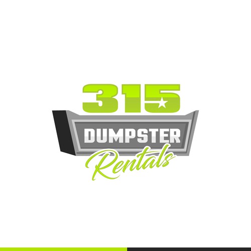 315 Dumpster Rental Design by Dezineexpert⭐