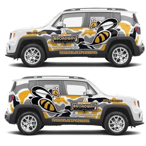Striking wrap needed for Urban Pest control company Design by Kiky Rizki