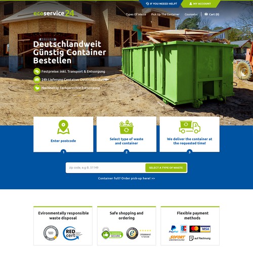 Show that we help the environment Design by OMGuys™