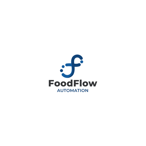 FoodFlow Automation Logo Design by King Cozy