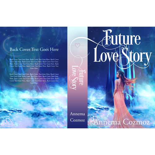 Children's Sci-fi Love Story Book Cover Contest! Space Captains and Princesses. Future Love Story! Design by astreencre